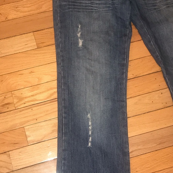 Apollo Distressed Boot Style Jeans w/Slip Sz 11/12 - Picture 3 of 7